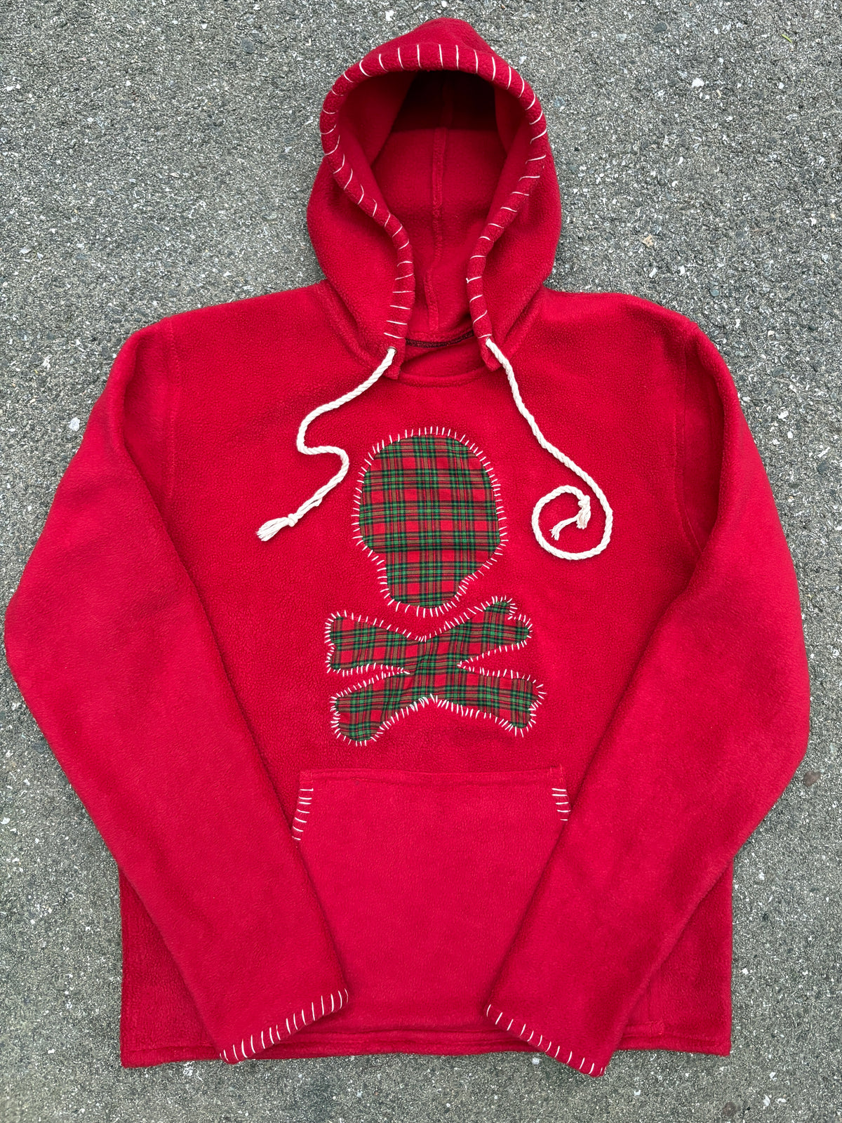 Plaid Skull Hoodie
